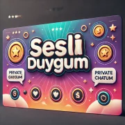 Sesli sohbet odalarında gold toplayarak özel odalar açın: Sesli Duygum farkıyla!