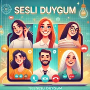 Sesli Duygum ile kameralı sohbetin keyfini çıkarın ve yüz yüze iletişime geçin!