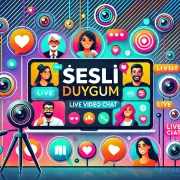 Sesli Duygum, canlı görüntülü sohbet için güvenilir ve eğlenceli bir ortam sunuyor. Mobil uyumlu yapısıyla her yerde bağlantıda kalın.