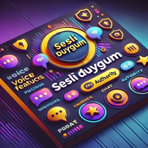 Sesli Duygum, ücretli yetkiler ve mobil uyumlu arayüzüyle modern sesli sohbet deneyimi sunar. Reklamsız ve özel ayrıcalıklar için hemen katılın.